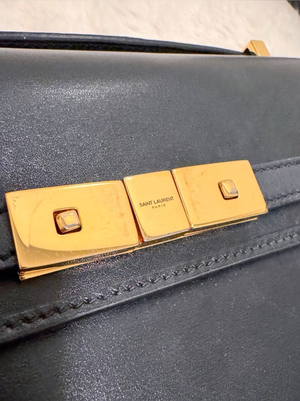Saint Laurent Mini Manhattan shoulder bag - Picture 7 of 12